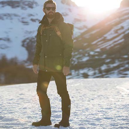 Miesten Arktinen Urheilullinen Korkea, Musta