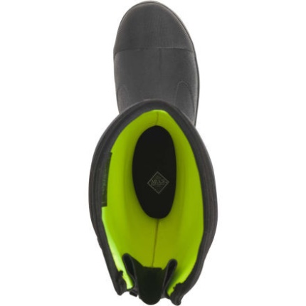 Muckboot Naisten Urakka Teräskärki Pitkä Leveä Pohkeen Musta