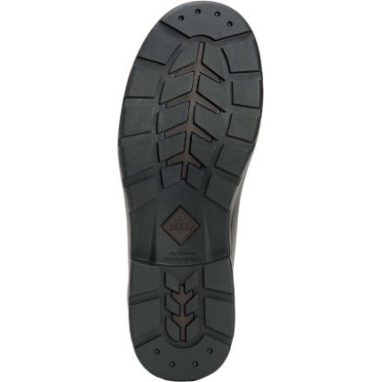 Miesten Urakka Maatilan Nahka Chelsea Muckboot Musta