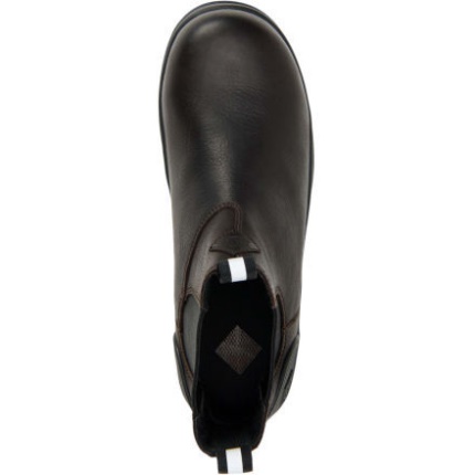 Muckboot Miesten Urakka Maatilan Nahka Chelsea Comp Toe Musta