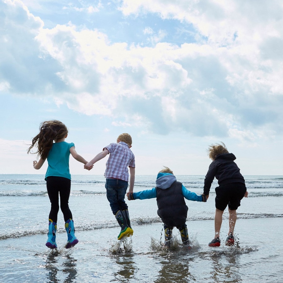 Lasten Hale Korkeat Saappaat Muckboot Camo Print