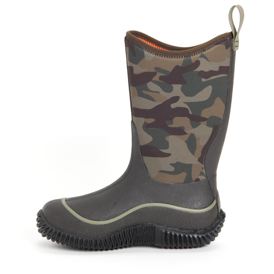 Lasten Hale Korkeat Saappaat Muckboot Camo Print