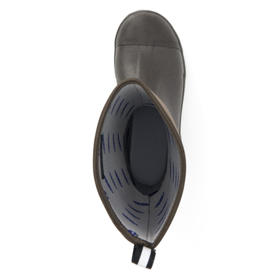 Miesten Urakka Siistit Korkeat Saappaat Ruskeat Muckboot