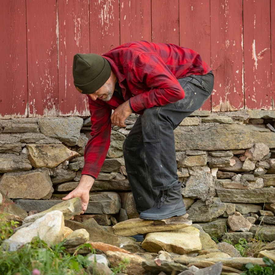 Muckboot Taupe Miesten Muck Originals Ankkanauhoitettavat Nahkaiset Lyhyet Saappaat