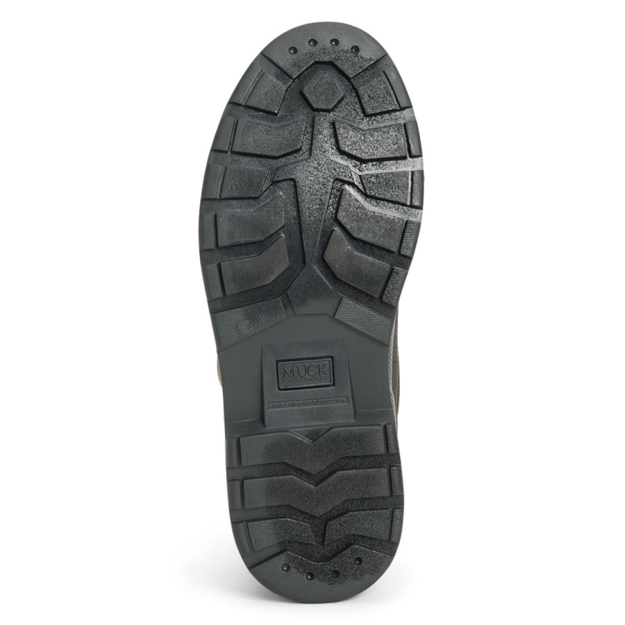 Muckboot Ruskea Naisten Muck Originals Ankkanauhoitettavat Nahkaiset Lyhyet Saappaat