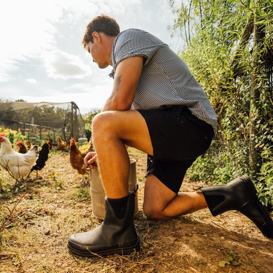 Unisex Muckboot Green Muck Originals Vetoketjulliset Lyhyet Saappaat