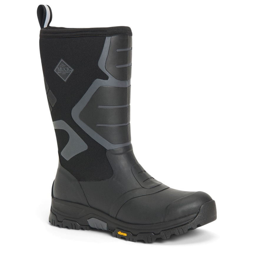 Muckboot Miesten Apex Pro Vibram Ag All Terrain Lyhyet Saappaat Mustat