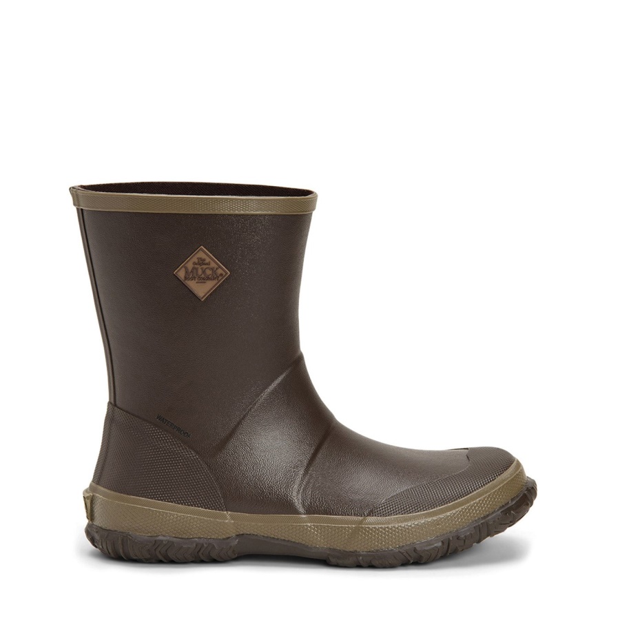 Muckboot Unisex Forager Lyhyet Saappaat Tummanruskeat