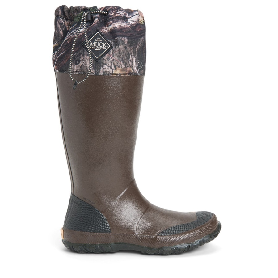 Muckboot Unisex Forager Tall Boots Sammalinen Tammi Country Print