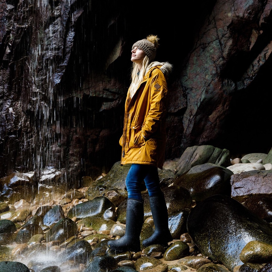 Muckboot Naisten Arktinen Jää Vibram Ag All Terrain Korkeat Saappaat Kanerva Jersey Print