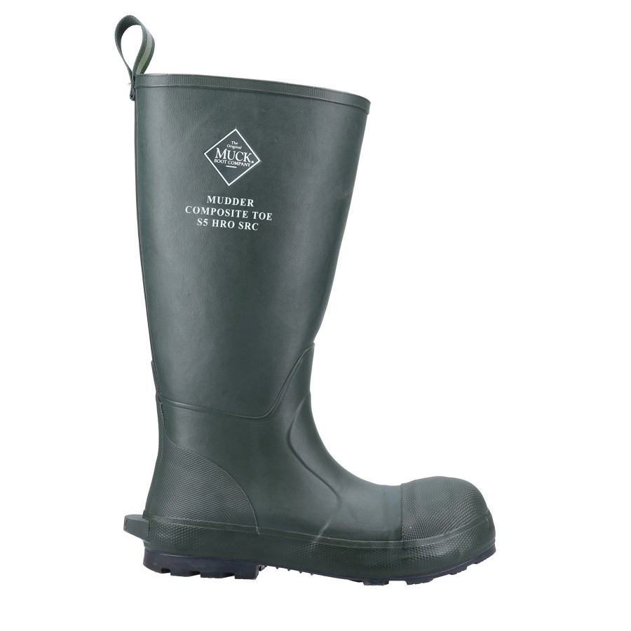 Unisex Mudder S5 Korkeat Turvasaappaat Muckboot Moss