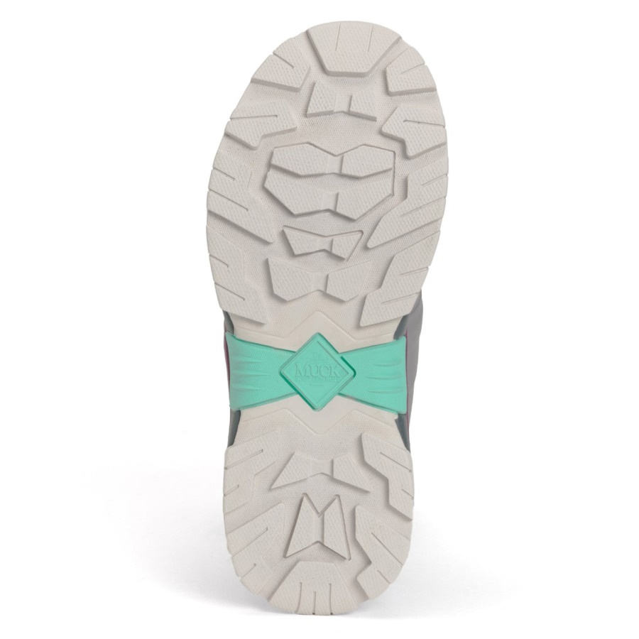 Naisten Huipun Vetoketjulliset Lyhyet Saappaat Huurteenharmaa Muckboot