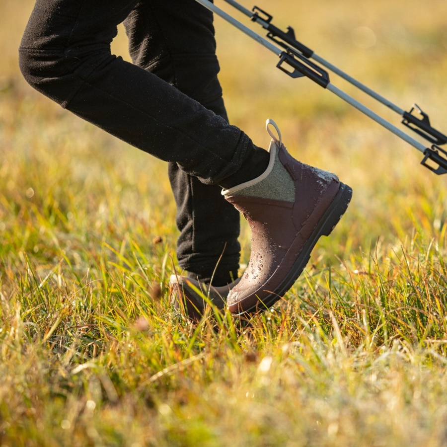 Naisten Muck Originals Pull-on Nilkkurit Rusina Kalanruoto Print Muckboot