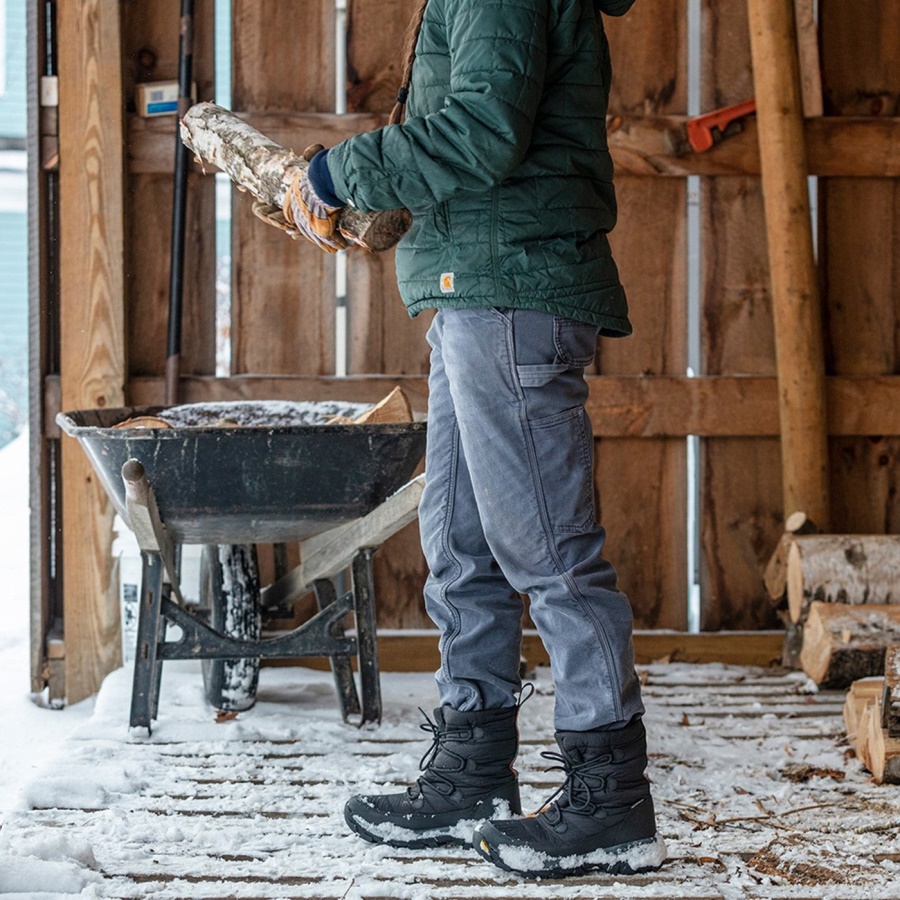 Musta Naisten Arktinen Jää Nomadi Vibram All Terrain Lyhyet Saappaat Muckboot
