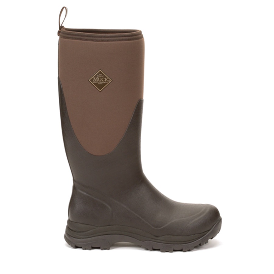 Ruskea Miesten Arktinen Etuvartio Tall Boots Muckboot