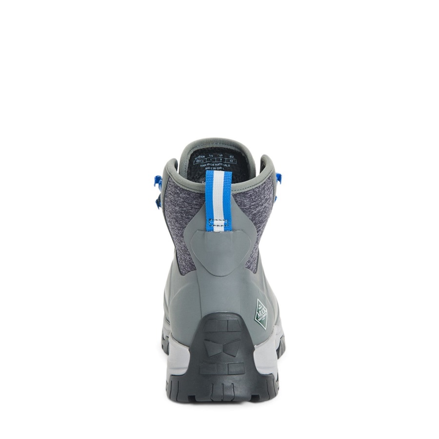 Miesten Apex-nauhalliset Lyhyet Saappaat Muckboot Harmaa