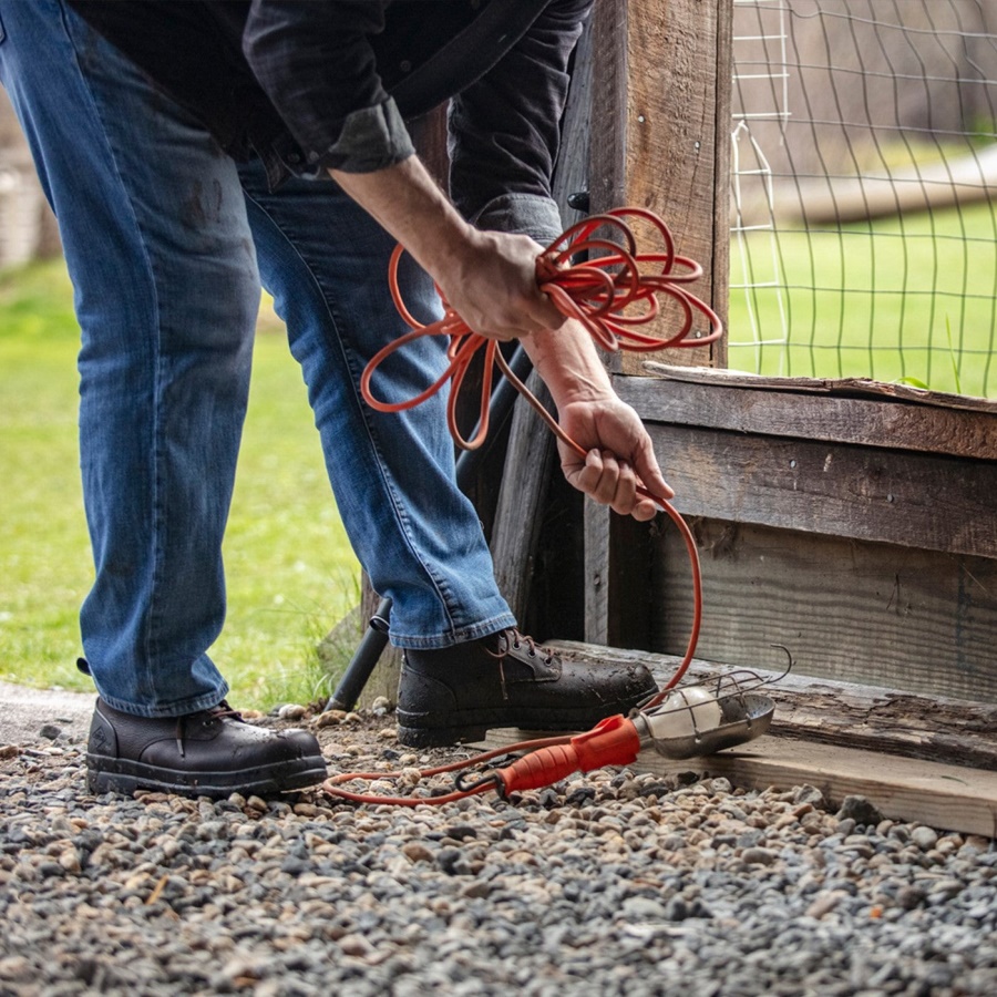 Miesten Askare Maatilan Nahka Nauhoitettu Turvasaappaat Muckboot Caramel