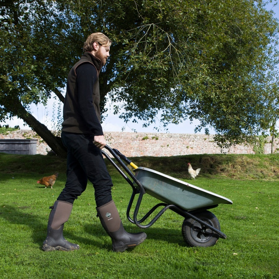 Muckboot Bark Miesten Kosteikko Säädettävät Korkeat Saappaat