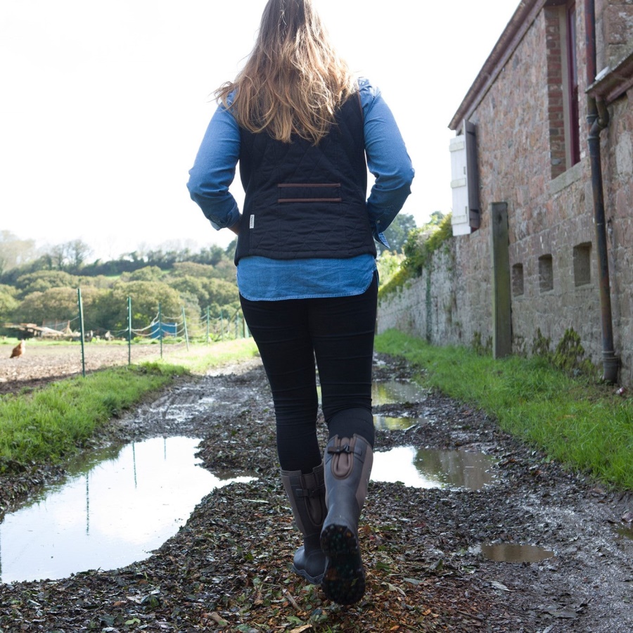 Muckboot Bark Naisten Kosteikko Säädettävät Korkeat Saappaat