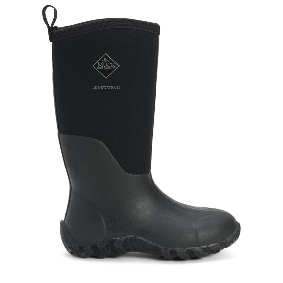 Muckboot Mustat Unisex Edgewater Ii Korkeat Saappaat