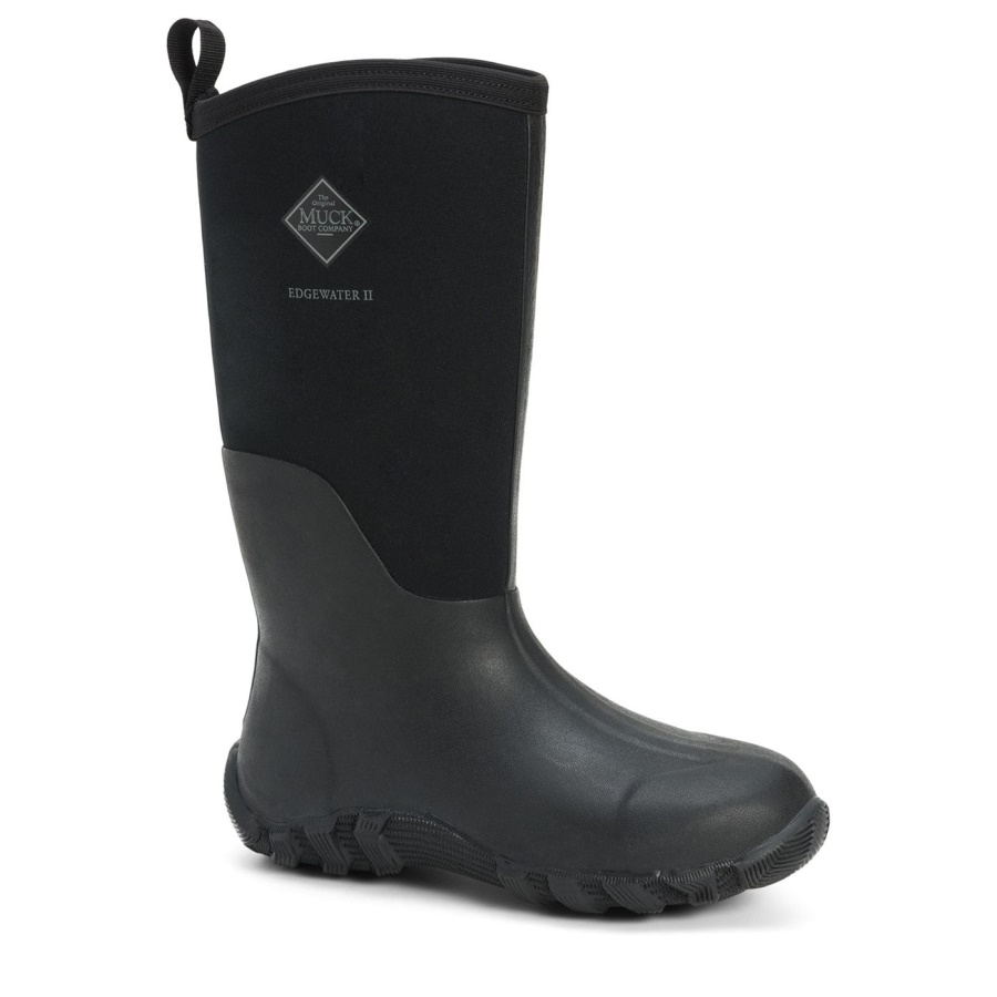 Muckboot Mustat Unisex Edgewater Ii Korkeat Saappaat