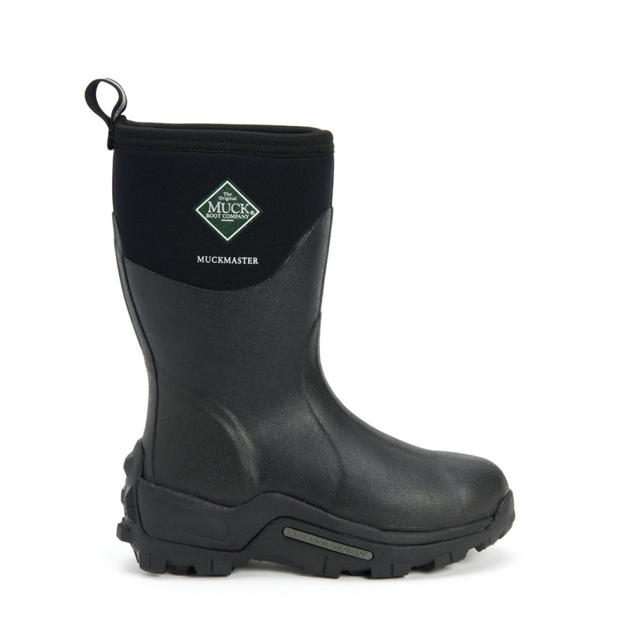 Muckboot Mustat Unisex Muckmaster Lyhyet Saappaat