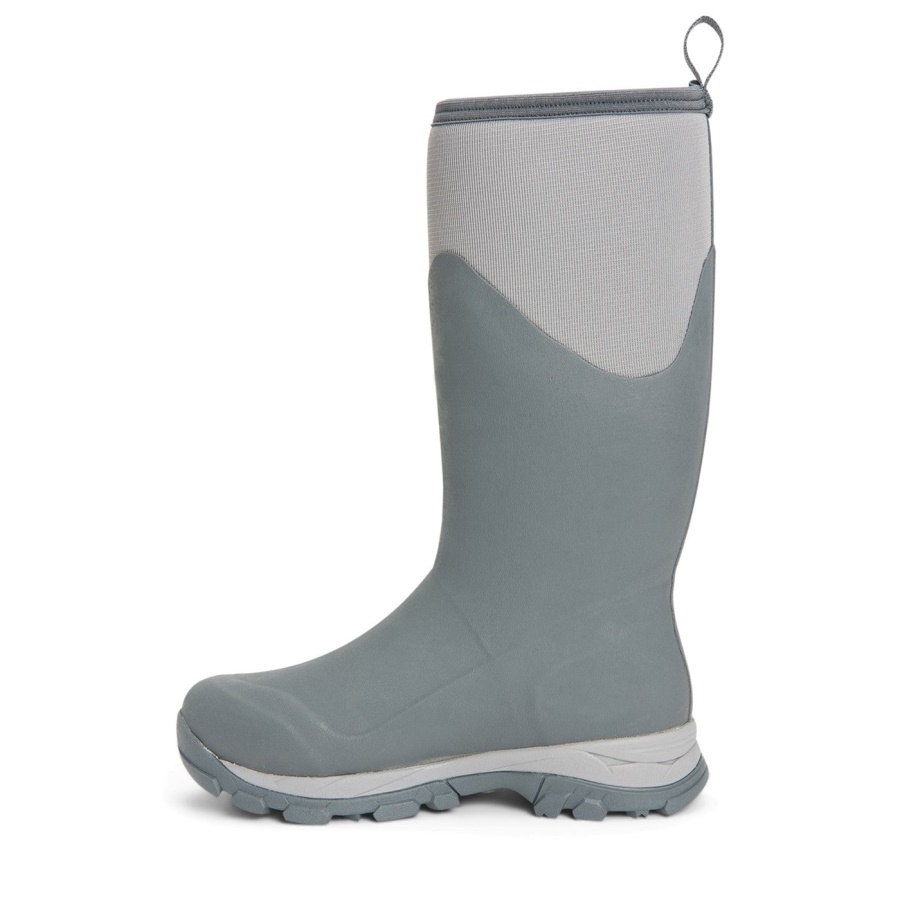 Muckboot Grey Miesten Arktiset Ice Vibram Ag All Terrain Korkeat Saappaat