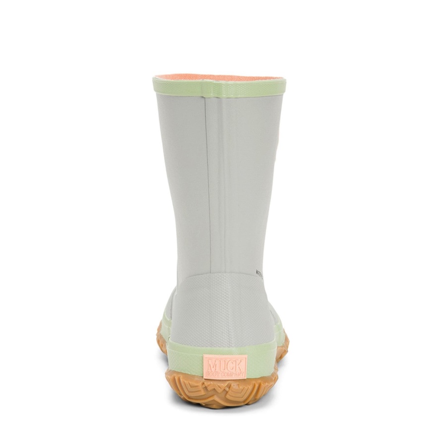 Muckboot Vaaleanharmaat Naisten Forager-lyhyet Saappaat