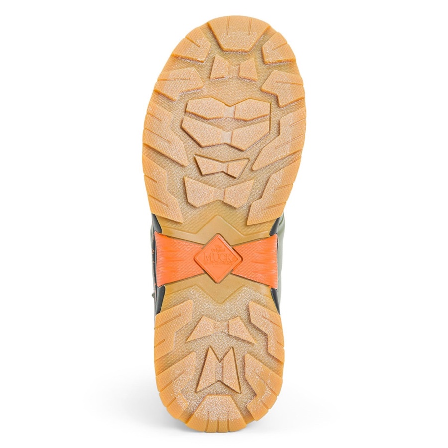 Oliivi Miesten Huipun Vetoketjulliset Lyhyet Saappaat Muckboot