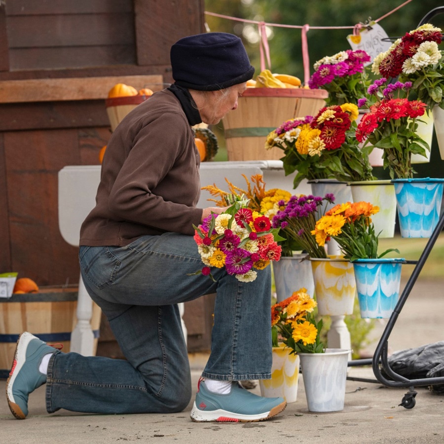 Trooper Blue Naisten Outscape Kengät Muckboot