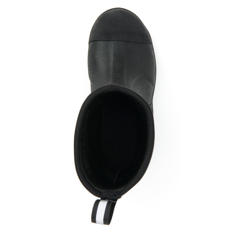 Unisex Chore Klassiset Lyhyet Saappaat Muckboot Musta