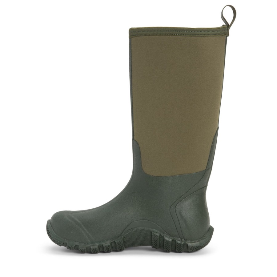 Unisex Reunavesi Klassiset Korkeat Saappaat Muckboot Moss