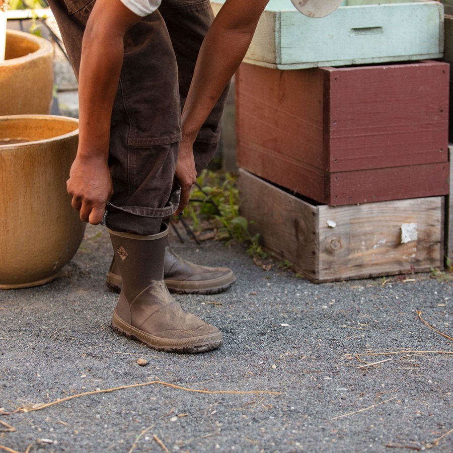 Unisex Forager Lyhyet Saappaat Tummanruskeat Muckboot