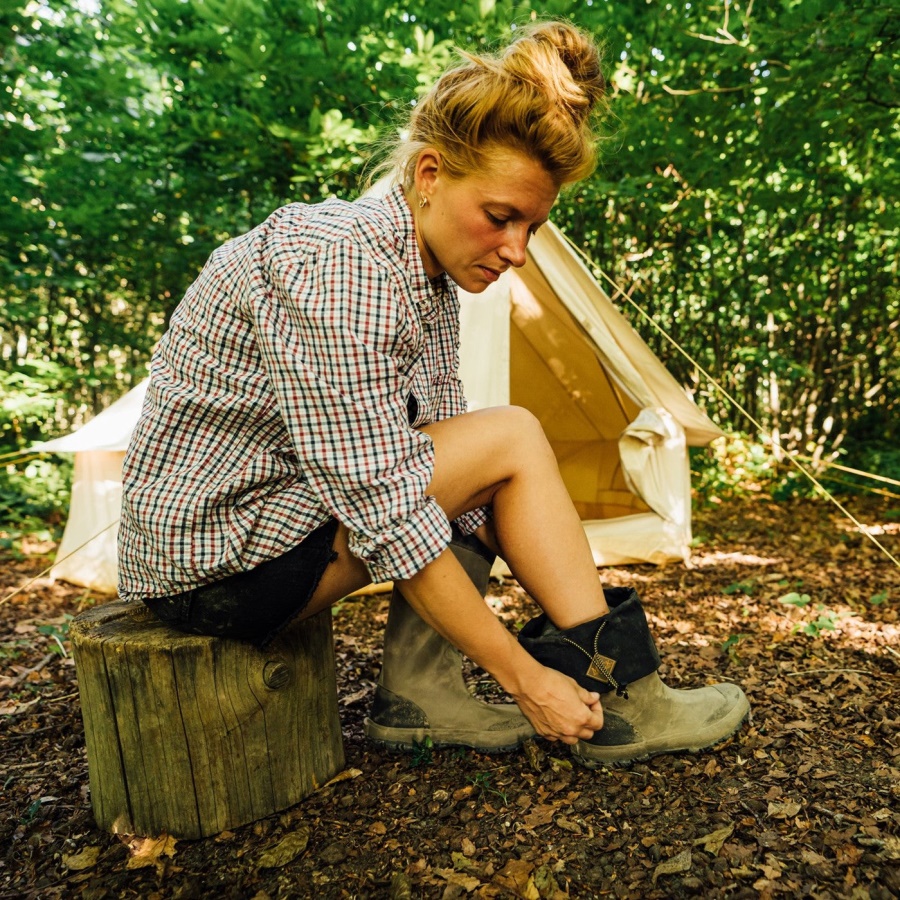 Unisex Forager Tall Boots Muckboot Tan