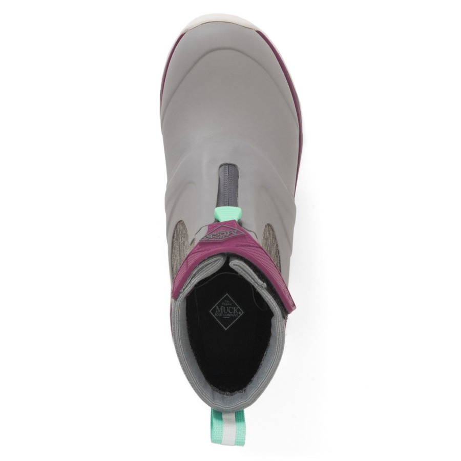 Naisten Huipun Vetoketjulliset Lyhyet Saappaat Muckboot Frost Grey