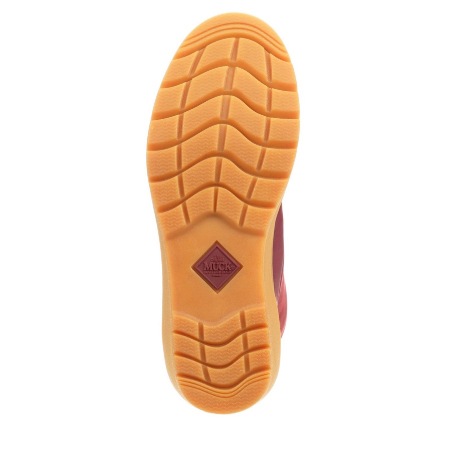 Naisten Liberty Nahka Nauhakiila Saappaat Muckboot Distressed Cordovan